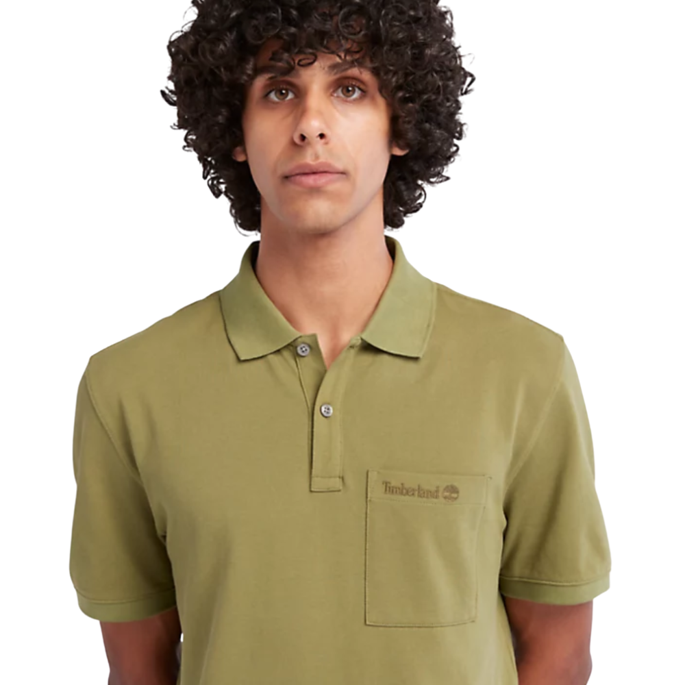 Timberland Áo Polo Nam SS Modern Wash Pocket Polo (Regular) TB0A6QQ1