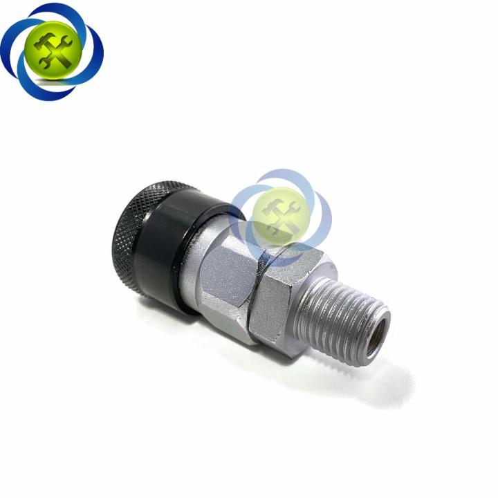 Đầu nối hơi ren ngoài 13mm Mito SM20  loại 1/4 PT