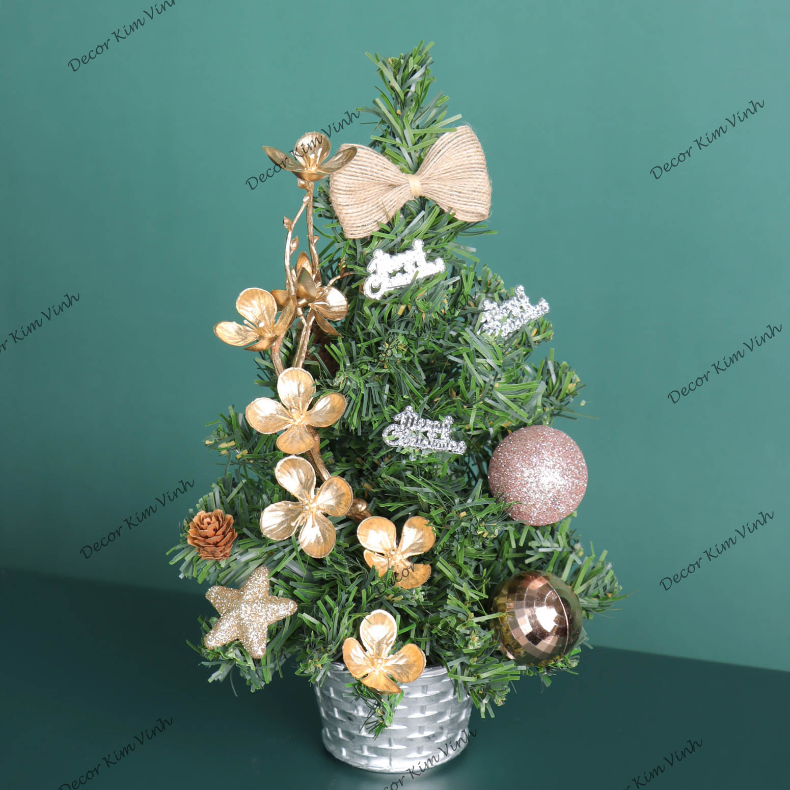 Cây Thông Nhí 3TN03 Cây Thông 30cm Trang Trí Giáng Sinh Cây Thông Noel