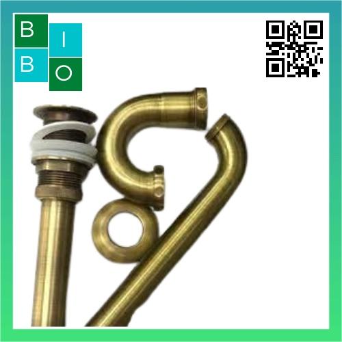 Bộ Xi Phông Bằng Đồng, Thoát Nước Chậu Rửa Mặt Bằng Đồng,