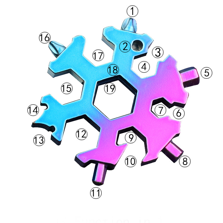 Bộ tô vít đa năng hình bông tuyết