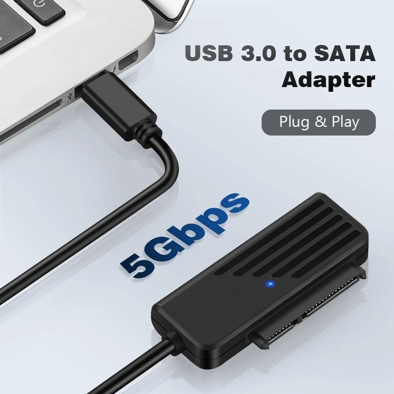 Adapter Chuyển Đổi Ổ Cứng SATA Sang USB 3.0 Cho Laptop 5 Gbps Giao Diện USB2.0