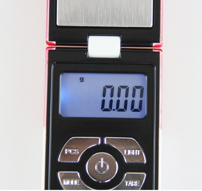 Cân điện tử mini giả bao thuốc lá 200g/0.01g (Tặng kèm miếng thép đa năng 11in1)