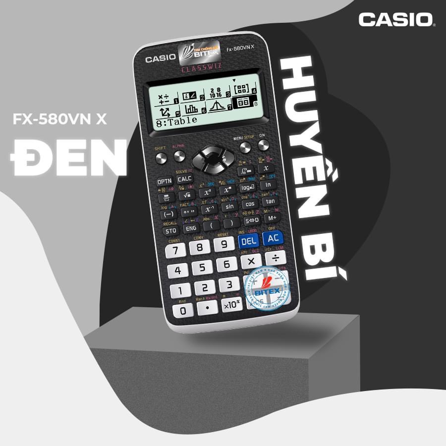 Máy Tính Khoa Học Casio FX-580VN X sắc màu mới