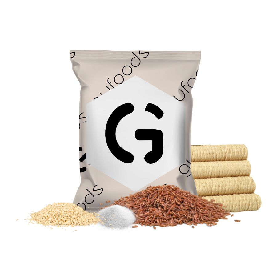 Bánh ống gạo lứt GUfoods - Giòn tan, Dễ tiêu hóa, Thực dưỡng, Eatclean