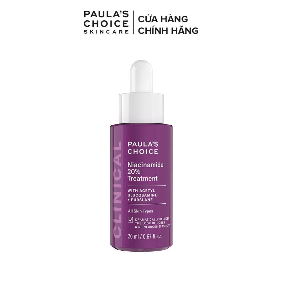 Tinh chất se khít lỗ chân lông tối ưu Paula's Choice Clinical Niacinamide 20% Treatment 20ml - 8030.1