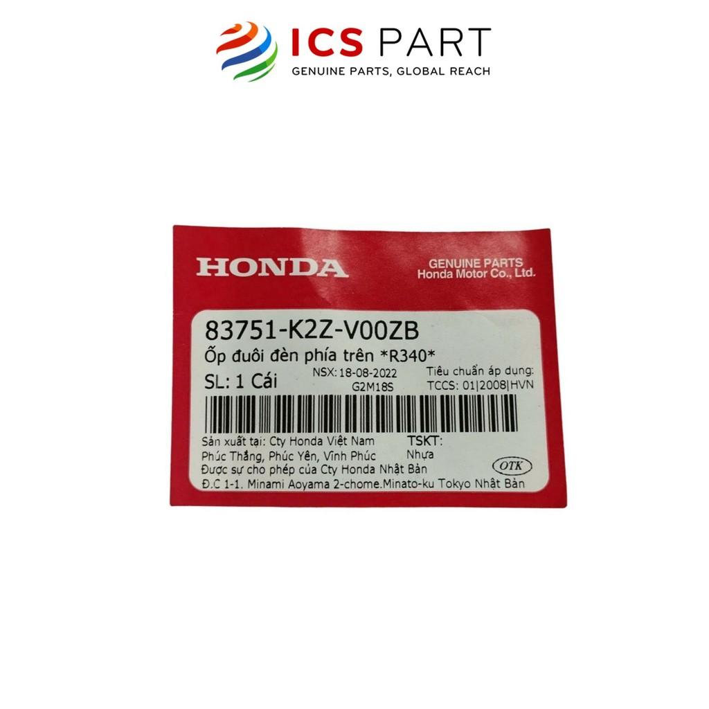 Ốp Đuôi Đèn Phía (Trên) HONDA Air Blade 125 2022 Đỏ Tươi R340 (83751K2ZV00ZB)