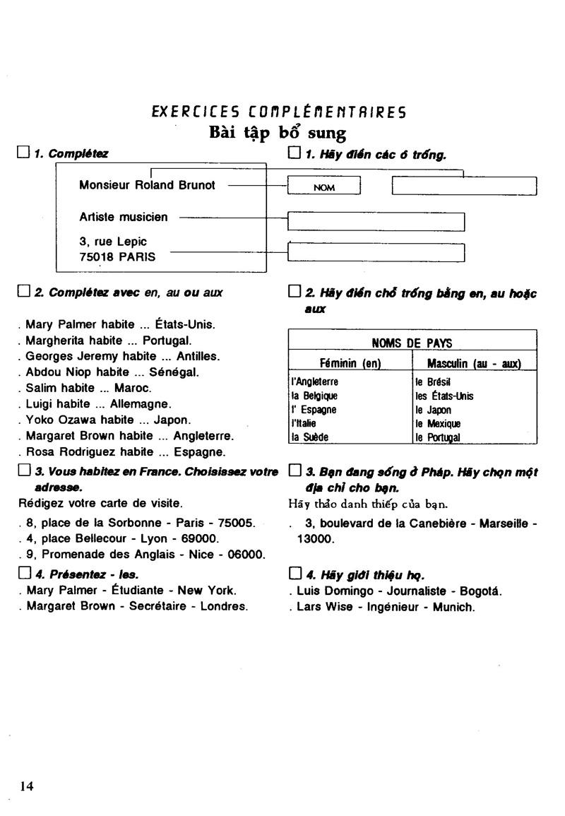 Le Nouveau Sans Frontieres 1