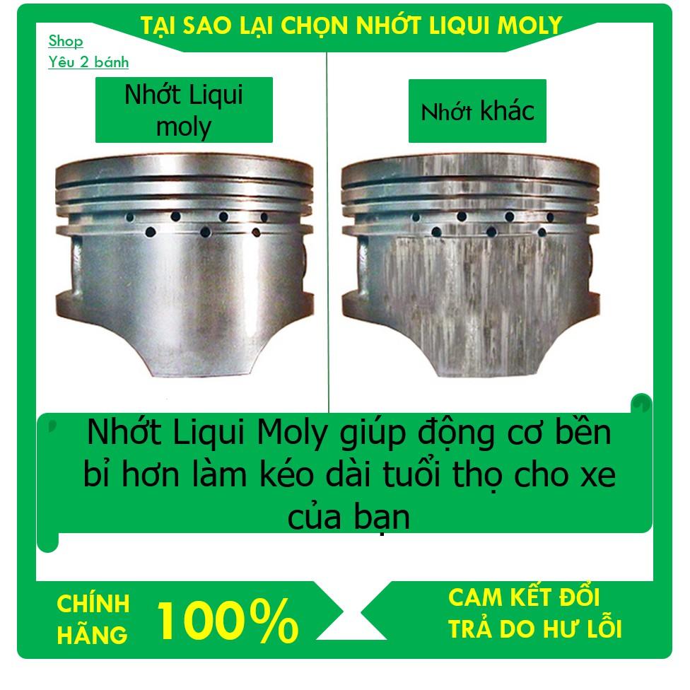 (TẶNG BỌC CHÂN CHỐNG) Nhớt xe tay ga Liqui Moly 5W40