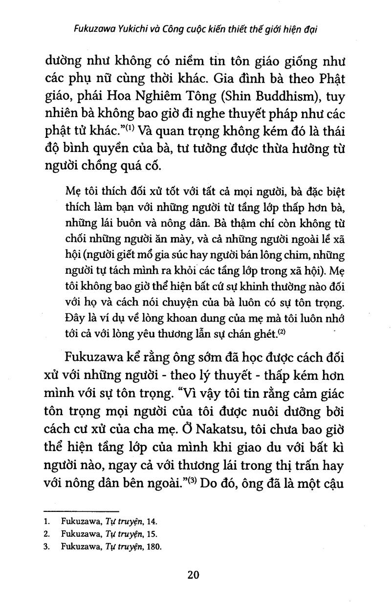 Sách Fukuzawa Yukichi Và Công Cuộc Kiến Thiết Thế Giới Hiện Đại