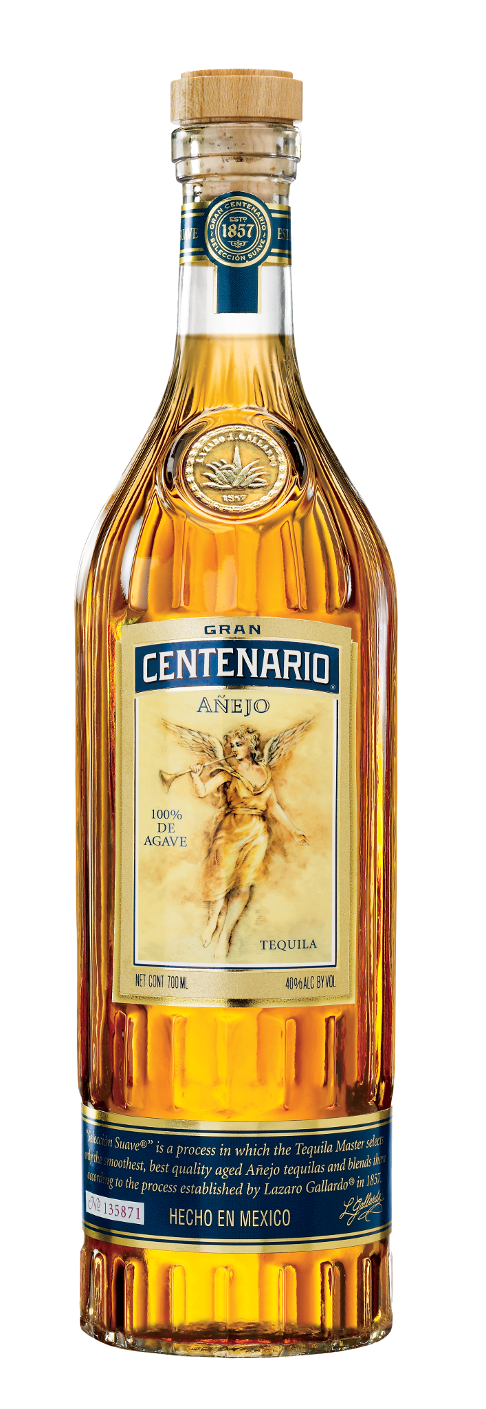 Rượu Gran Centenario Anejo Tequila 38% 1x0.7L