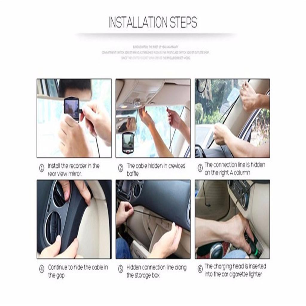 Recording front and rear  GT300   1080P loop video