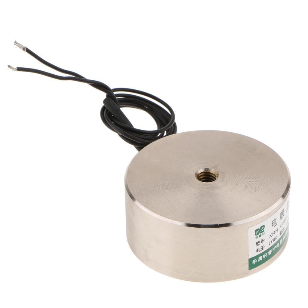 40KG DC24V Sucked Electric Lift Holding Magnet Electromagnet Solenoid XRN-P49/21