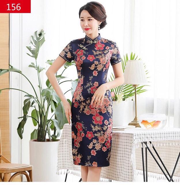 Sườn xám đẹp hàng thiết kế