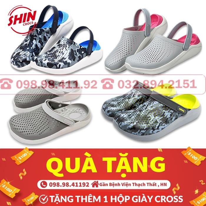 dép cross quai ngang mẫu mới bán chạy 2022 SHINCR66886 tặng thêm 12 sticker cross