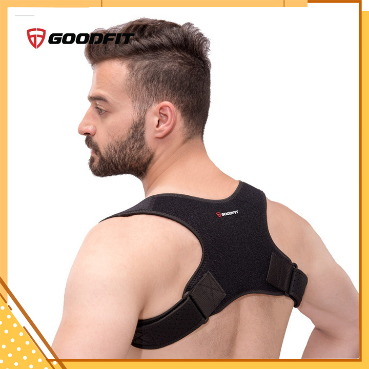 Đai Chống Gù Lưng Goodfit Co Giãn 4 Chiều GFF711P