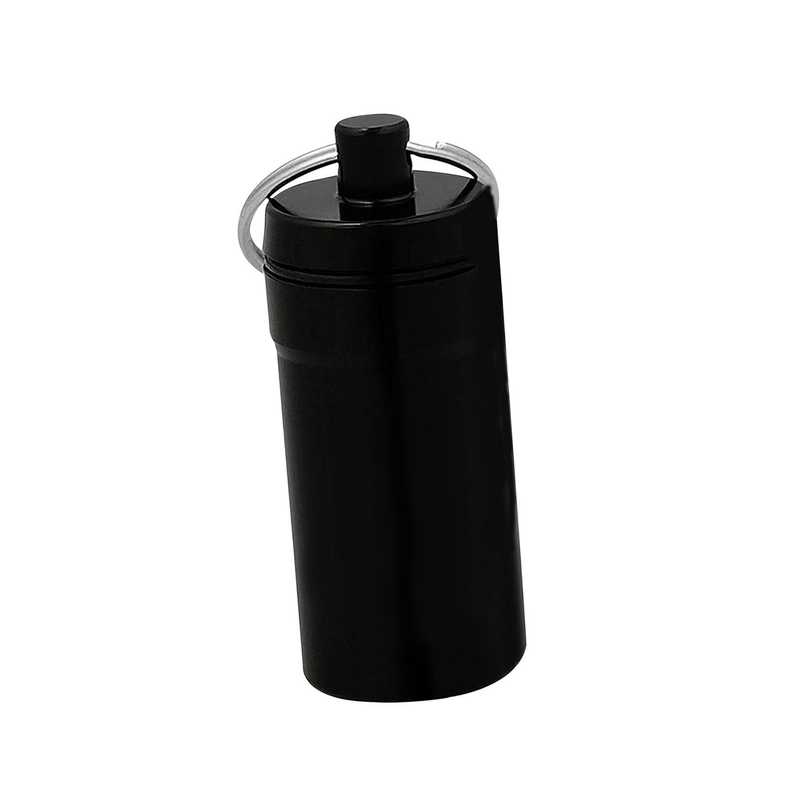Keychain Holder Box for Pocket Emergency Container Metal Organizer for Camping Hiking Survival Travel