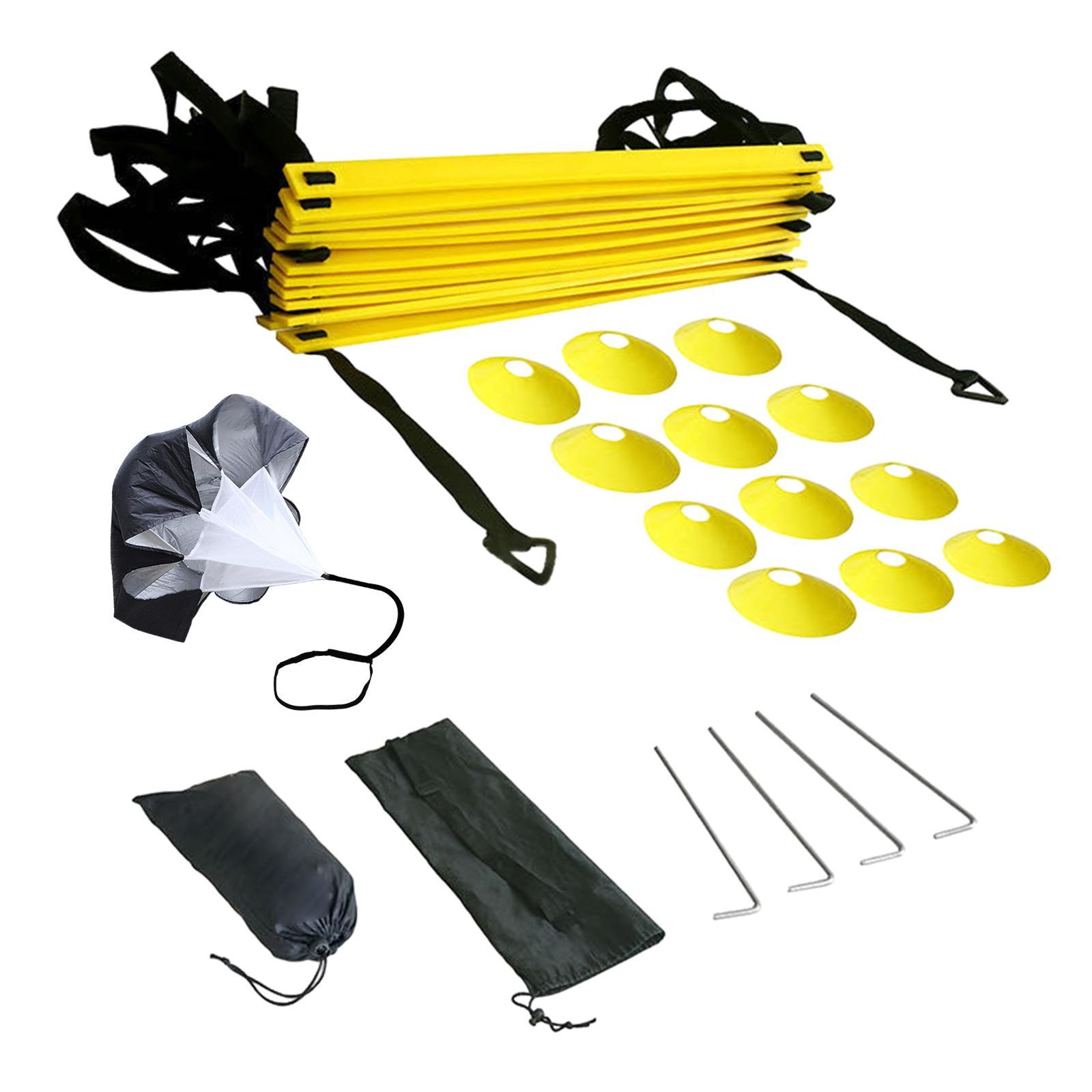 Agility Ladder Soccer Fitness Accessory for Running  and Field