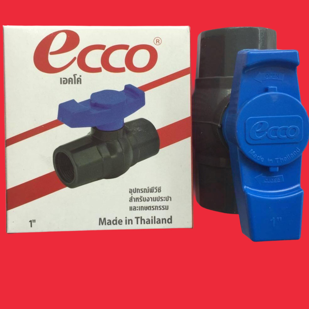 Van nước cao cấp ECCO có 2 đầu răng trong phi 34 nhập khẩu từ Thái Lan