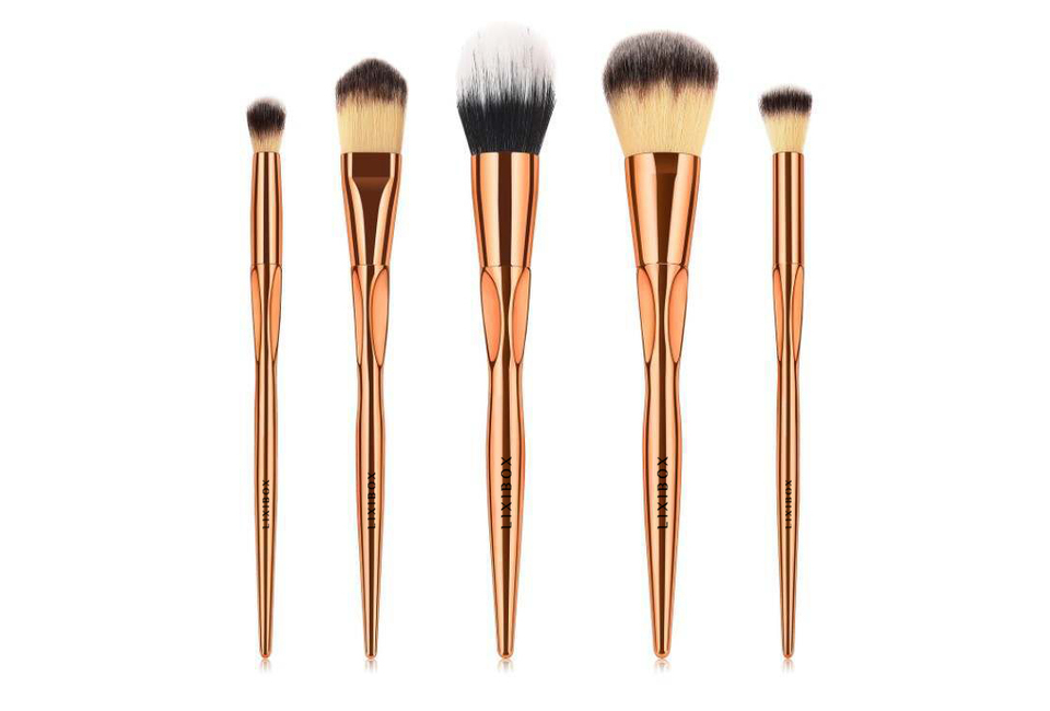 [ HB GIFT] Bộ Cọ Trang Điểm Lixibox Makeup Brush 05pcs Set