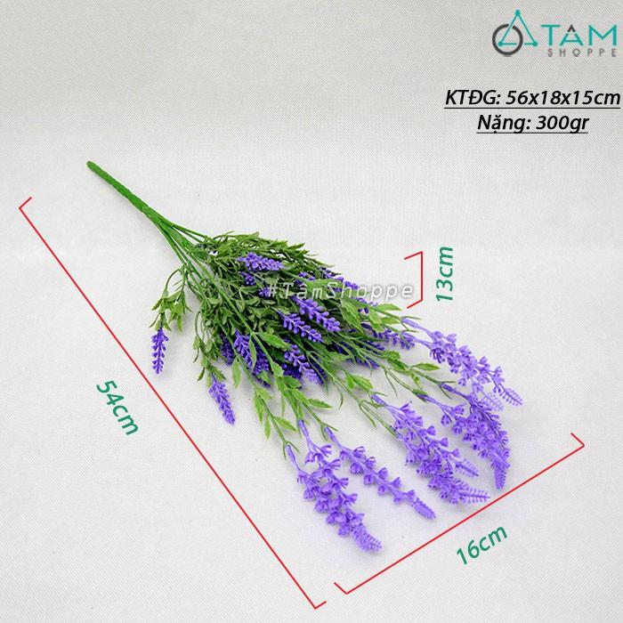 Cành hoa Lavender giả 2 tầng nhựa F-CHG-102