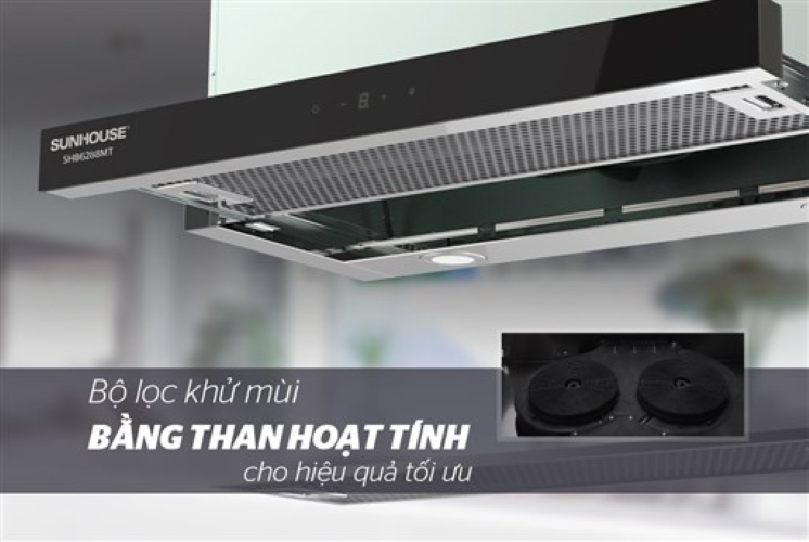 MÁY HÚT MÙI ÂM TỦ SUNHOUSE SHB6128 - Hàng chính hãng