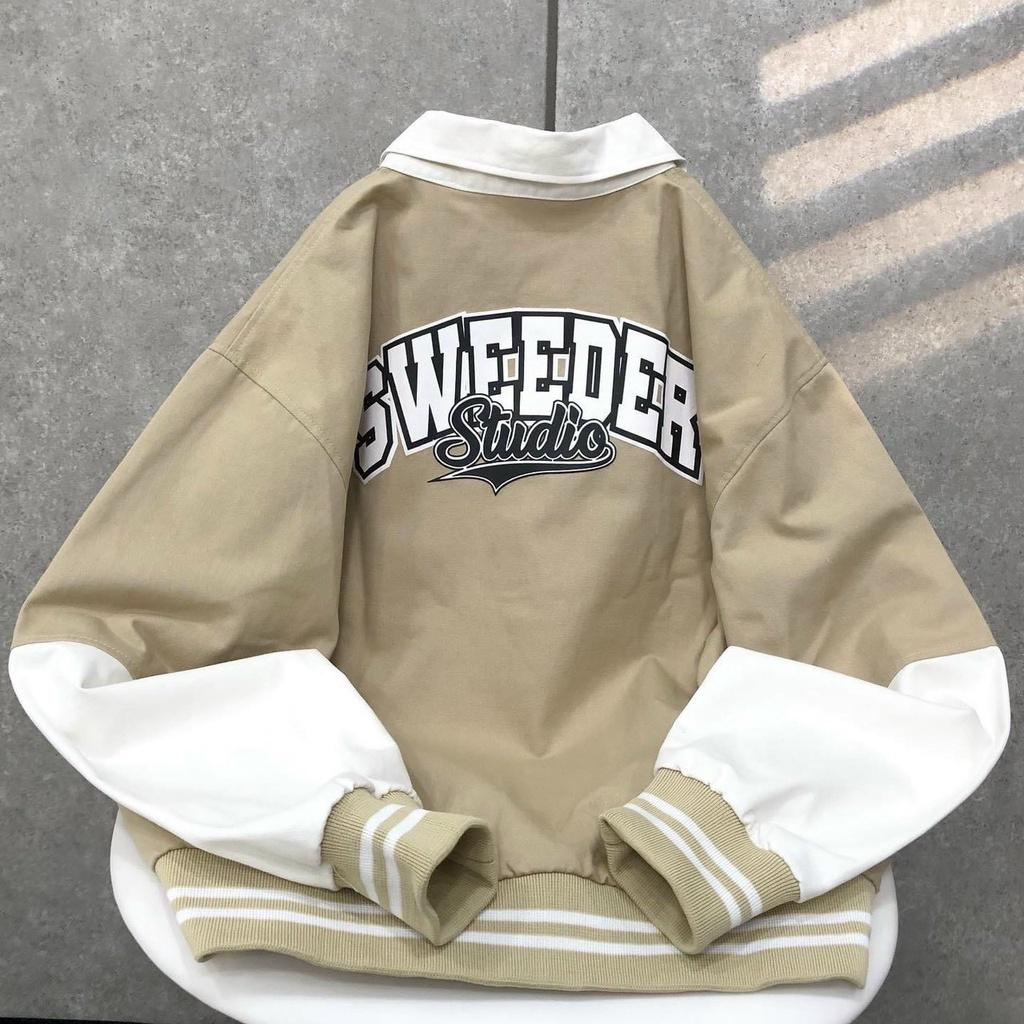 Áo khoác dù nam nữ unisex áo ulzzang Hàn Quốc cổ bẻ phối màu SWERDER áo khoác chống nắng street style 2 lớp cao cấp