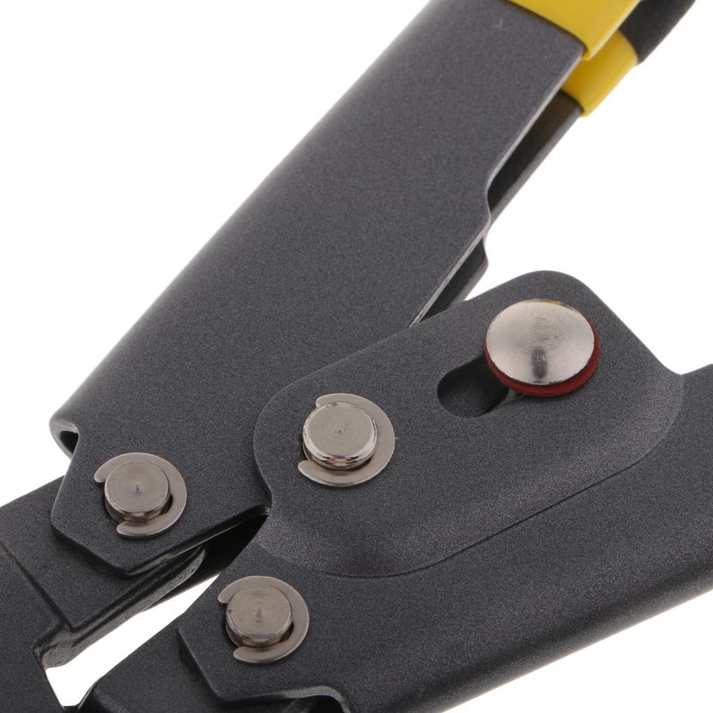 Stainless Steel Fishing Pliers Wire Rope Swager Crimpers Fishing Crimping Pliers Line Cutter