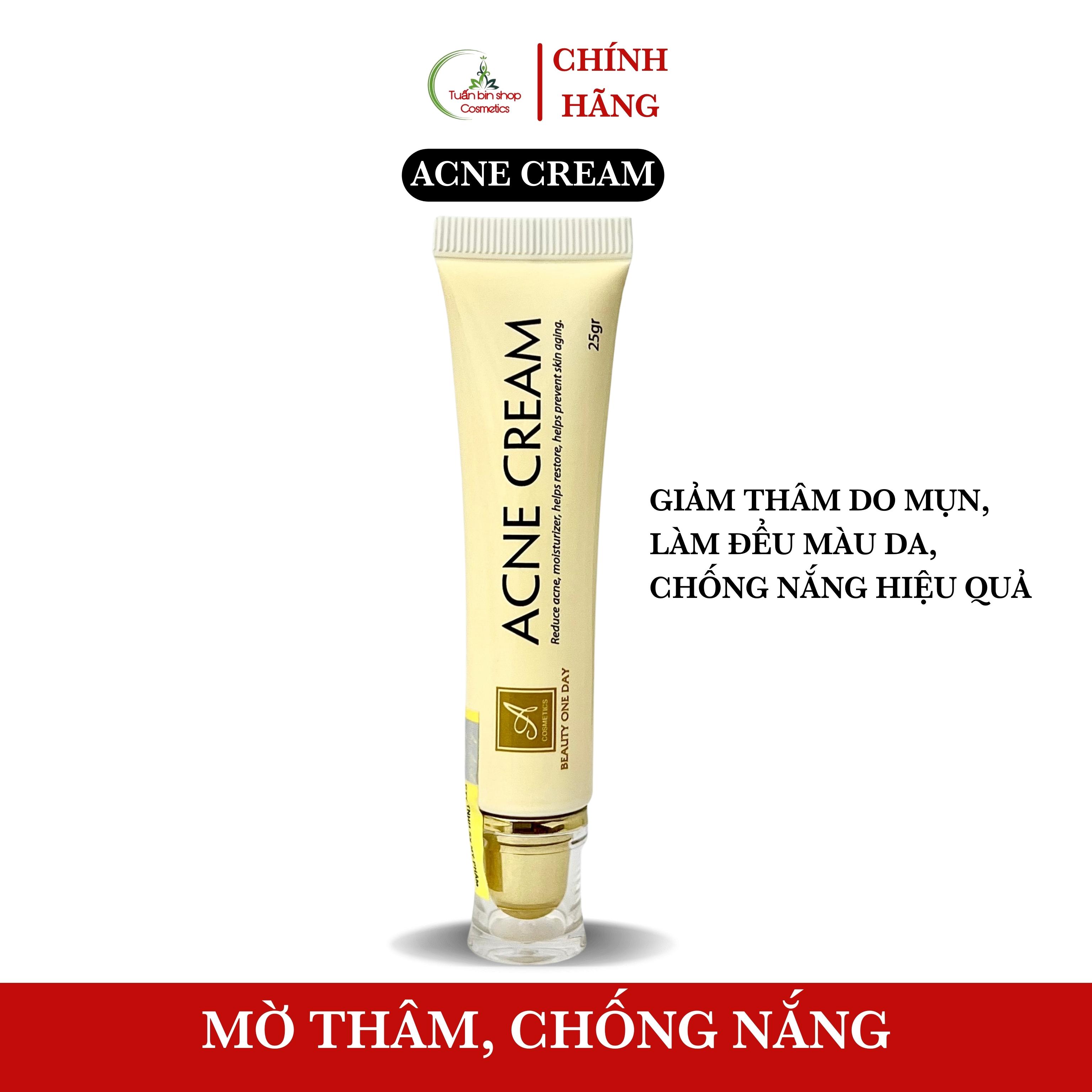 Kem giảm mụn siêu tốc độ Beauty one day Acosmetics, mờ thâm mụn, trắng da mặt 50g