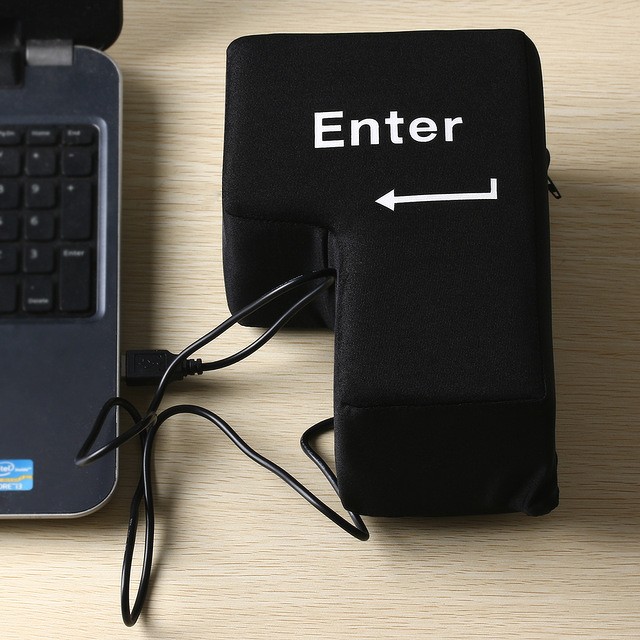 NÚT ENTER KHỔNG LỒ XẢ STRESS -QUÀ TẶNG VĂN PHÒNG
