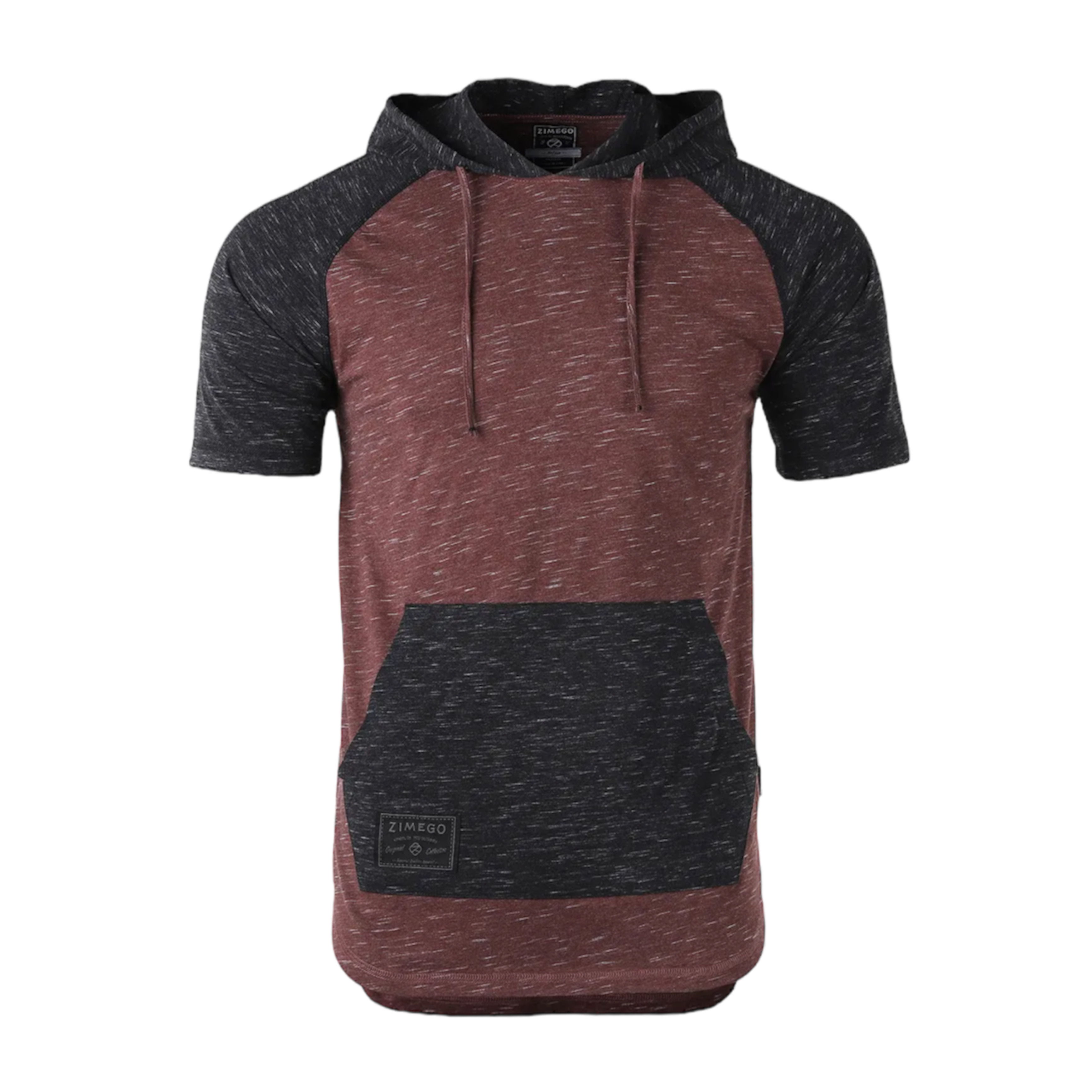 Áo HOODIE ngắn tay_mũ trùm đầu Raglan_Phong cách thể thao đơn giản_Hàng US chất lượng cao_ZIMEGO