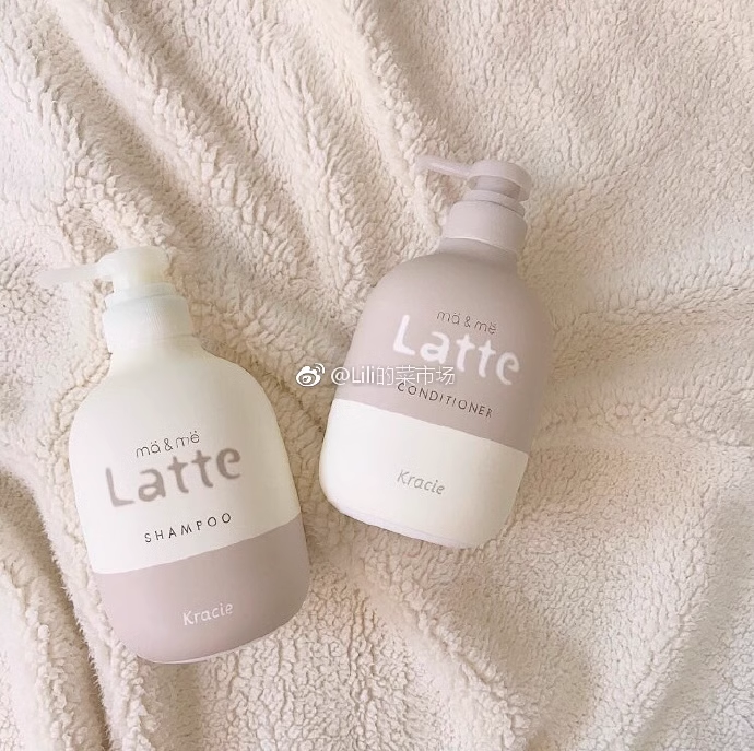 Dầu Gội Dưỡng Tóc Chắc Khoẻ Dành Cho Cả Gia Đình Kracie Ma & Me Latte Shampoo 490mL
