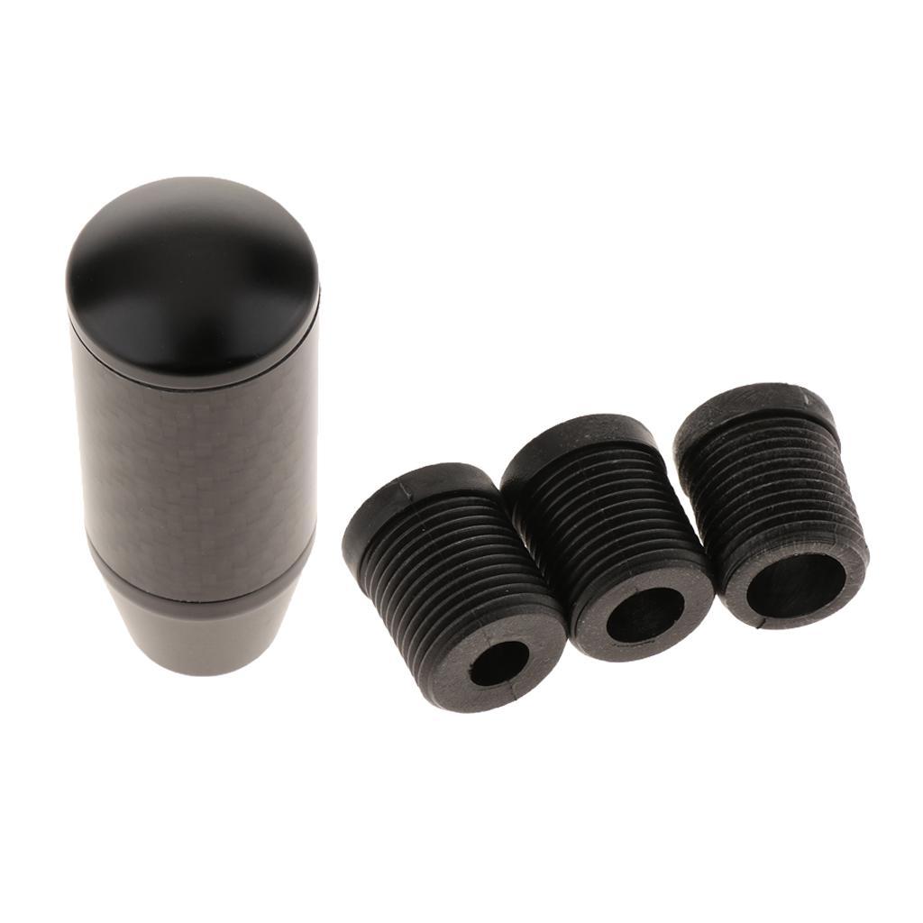 Carbon Aluminum Car Knob Gear Head Shifter Lever Stick