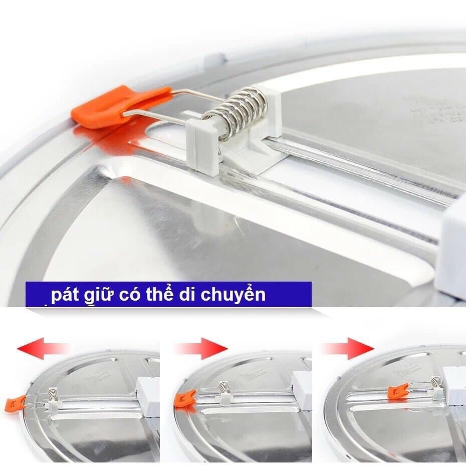 Combo 10 Đèn Âm Trần Đa Năng 8W Lỗ Khoét 50-100mm 3 Màu