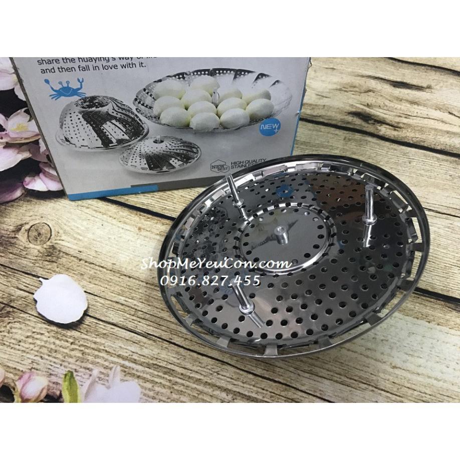 Vỉ hấp inox đa năng có móc cầm