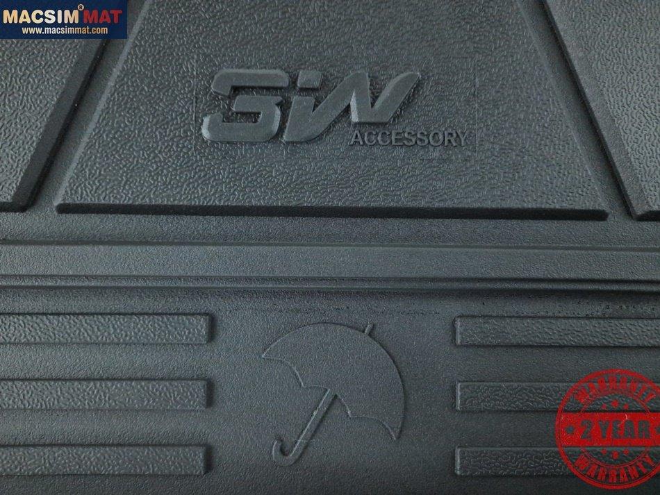 Thảm lót cốp New BMW X3 2018-đến nay nhãn hiệu Macsim chất liệu TPV cao cấp màu đen