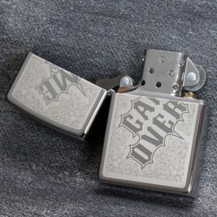 Bật Lửa Zippo Game Over Polished Chrome Chính Hãng Usa