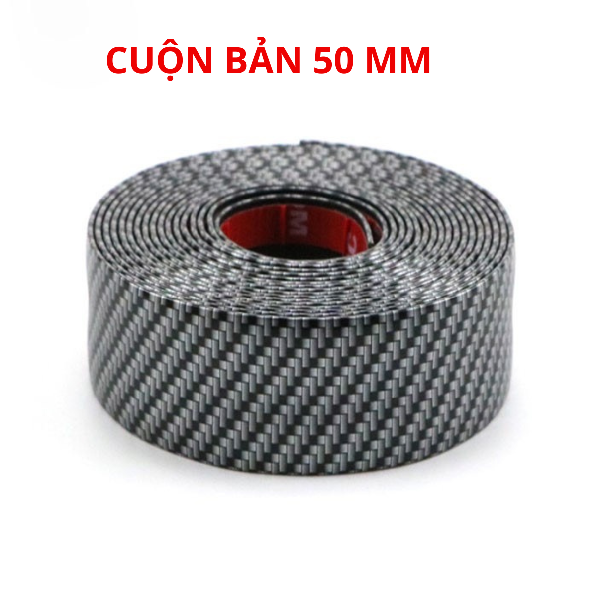 Nẹp cacbon chống xước bậc lên xuống cửa ô tô cao cấp bản rộng 3cm - 7cm cuộn dài 4m