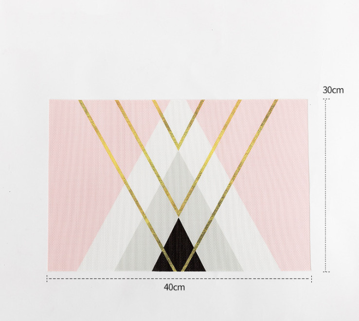 Tấm lót bàn ăn Placemat Smile Pink