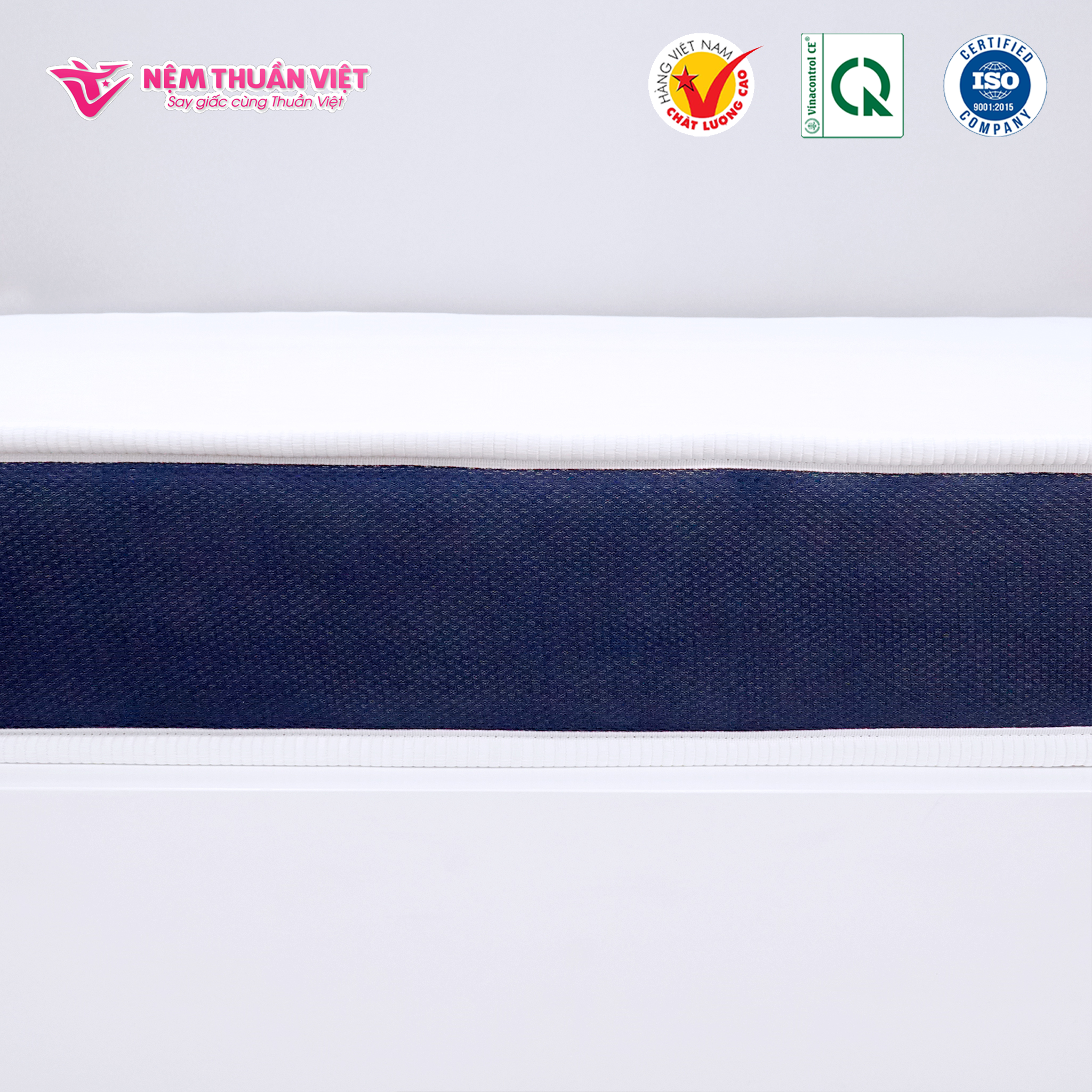 (1m8x2mx15cm) Nệm Foam Thuần Việt Ruby - Nệm Foam Cao Cấp Thế Hệ Mới