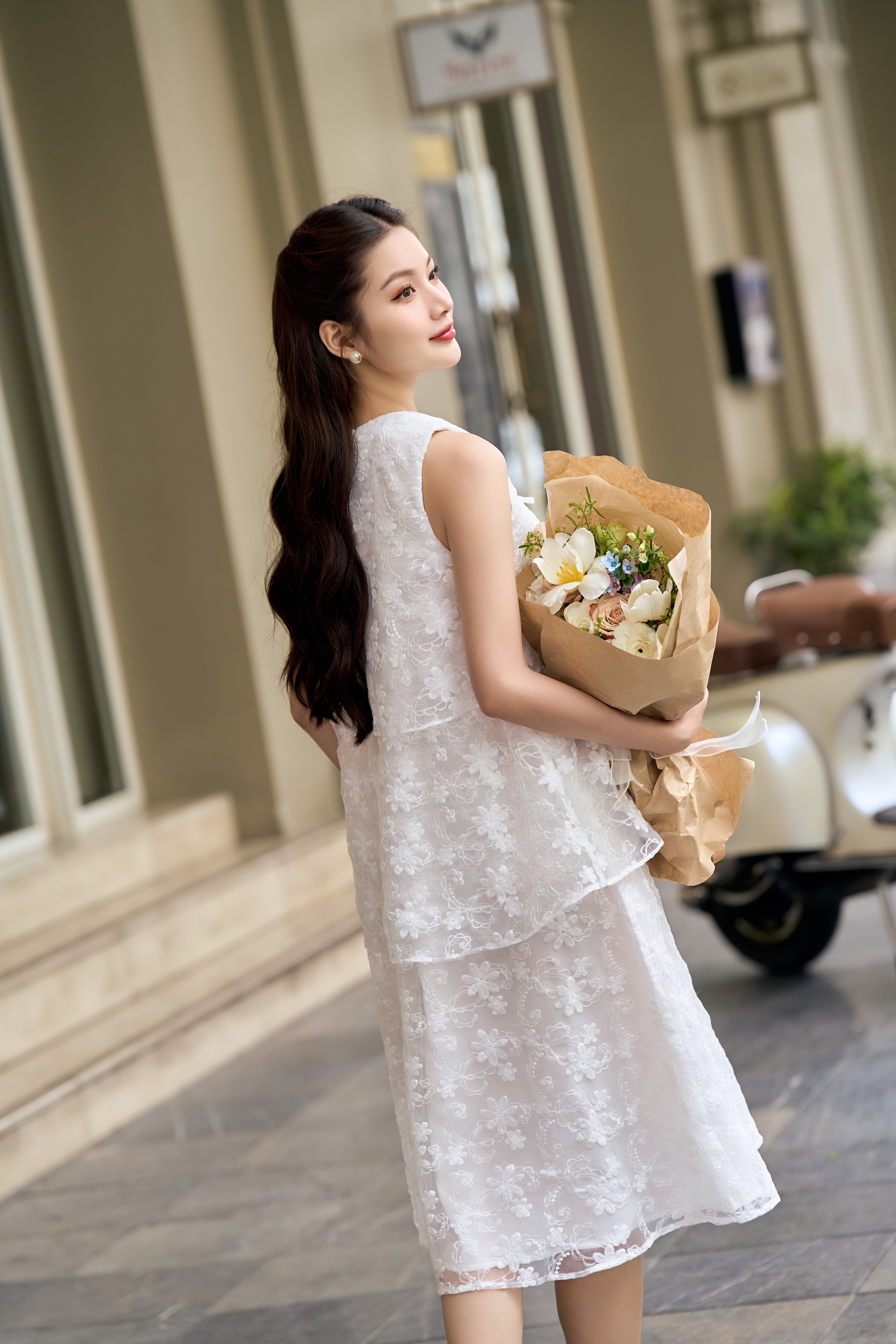 OLV - Đầm Cliodna Floral Dress