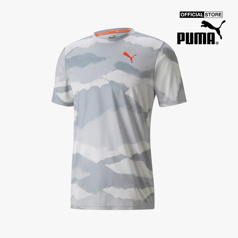 PUMA - Áo thun thể thao nam ngắn tay Printed Training 521543-19