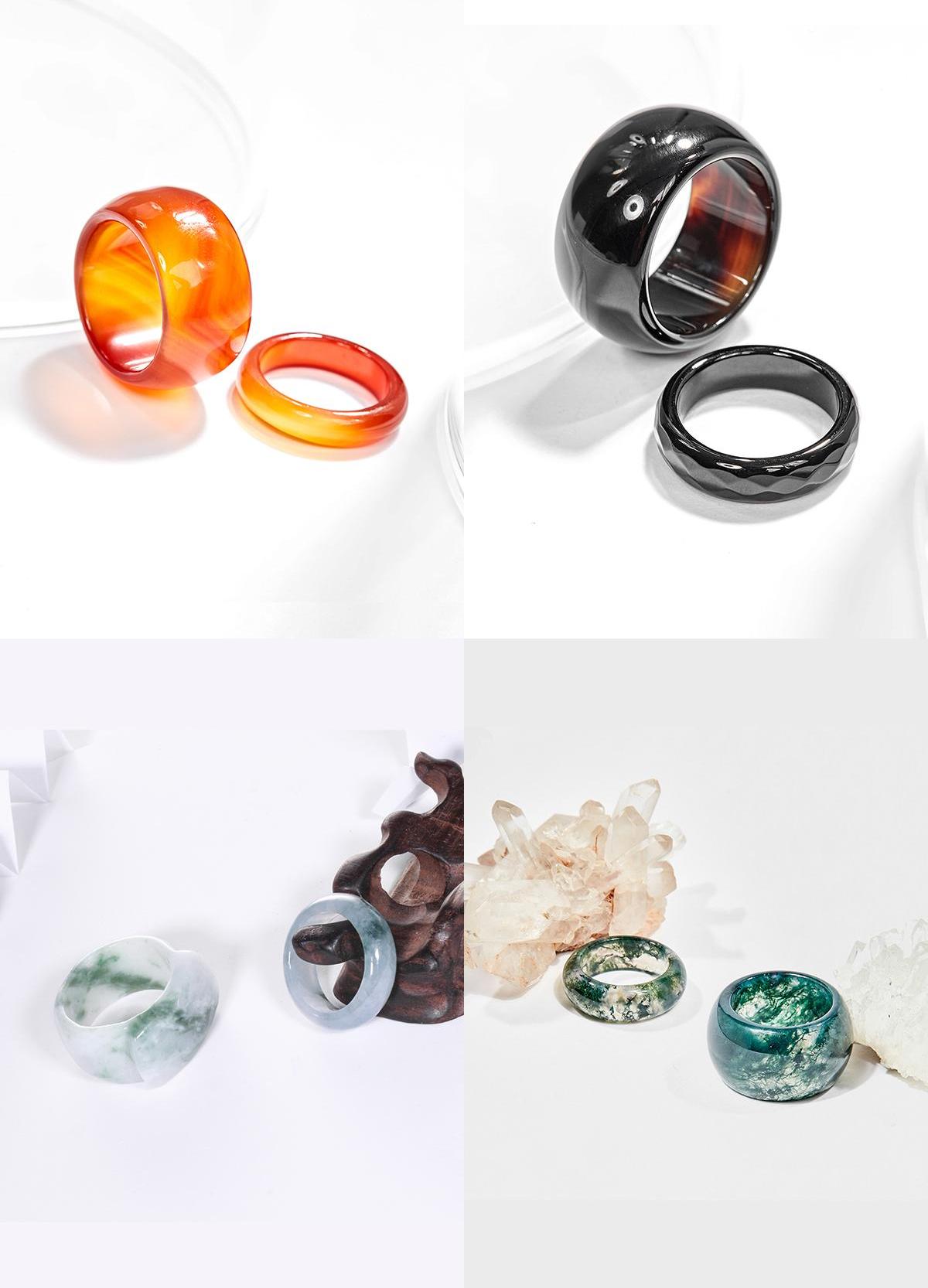 Nhẫn cặp đá thiên nhiên - Ngọc Quý Gemstones