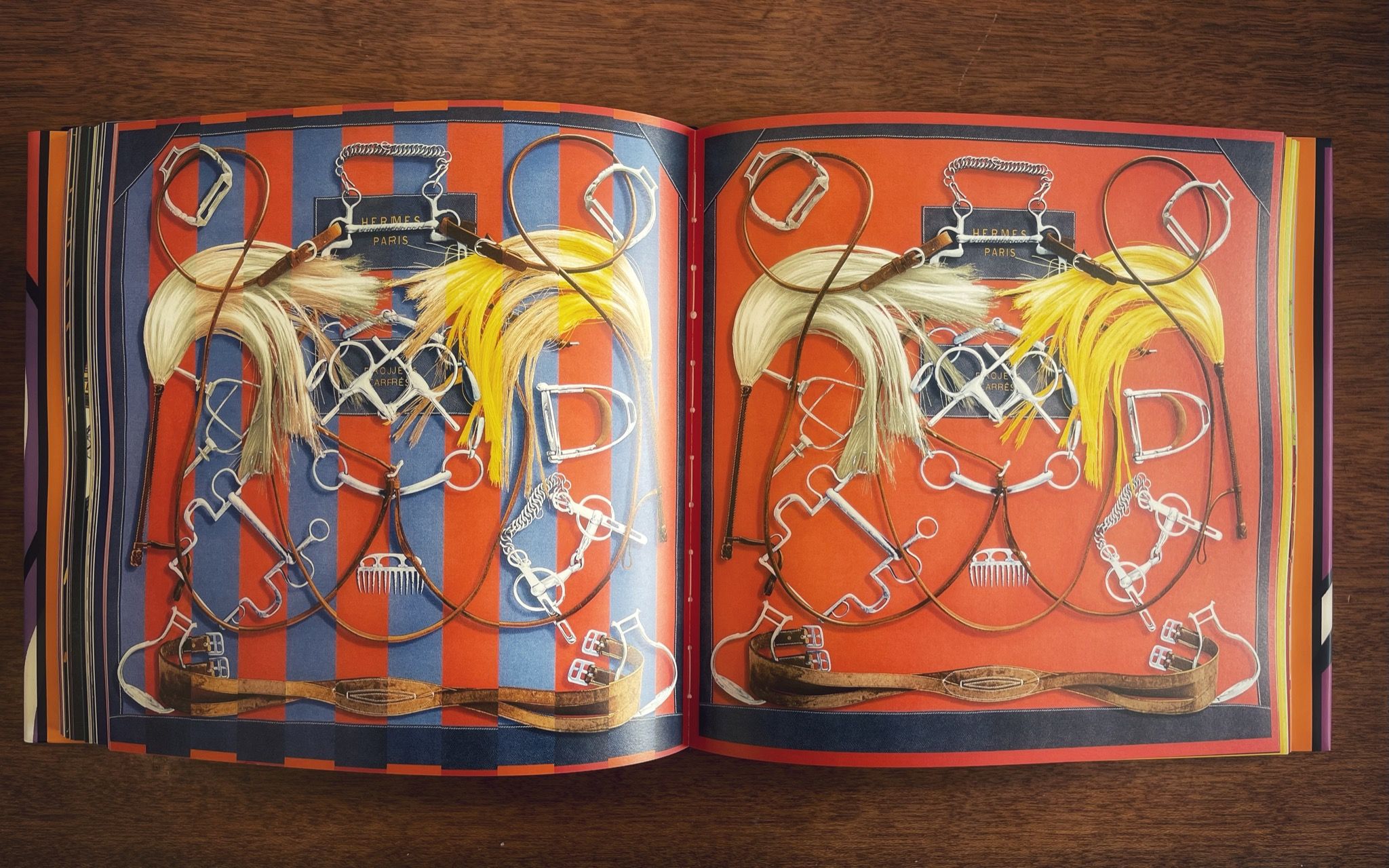 Artbook - Sách Tiếng Anh - The Hermes Scarf: History &amp; Mystique