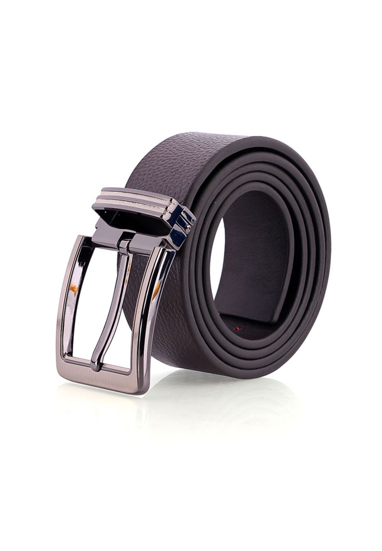 HJ4143 - Thắt lưng nam Huy Hoàng 4 phân 1,4m đầu kim màu nâu