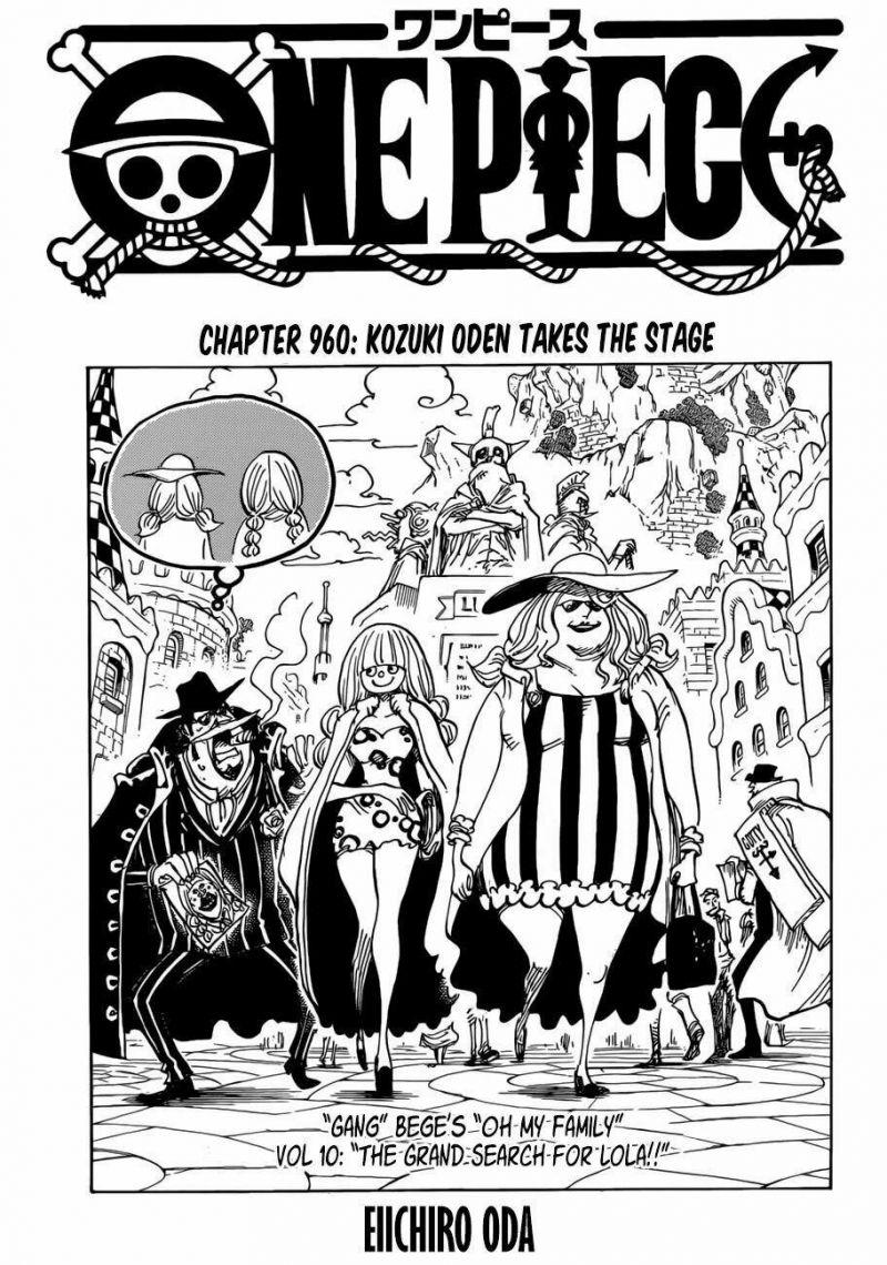 đảo hải tặc - one piece chapter 960 1