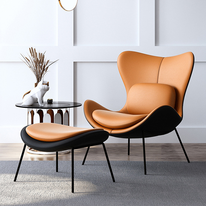 MODEL MỚI - GHẾ THƯ GIÃN TẶNG KÈM ĐÔN ĐỂ CHÂN - GHẾ SOFA ĐƠN KÈM ĐÔN - PHONG CÁCH CHÂU ÂU