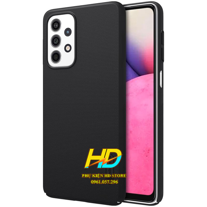 Ốp Lưng Chính Hãng Nillkin Dành Cho Samsung A13 4G Dạng Sần , Không Bám Vân Tay, Không Trơn Trượt - Hàng Chính Hãng