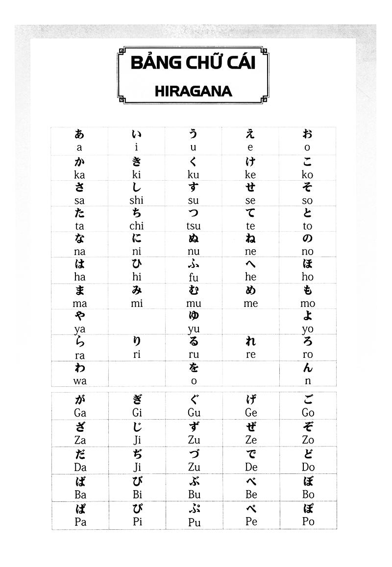 Hikari - Tủ Sách Học Tốt Tiếng Nhật - Tập Viết Tiếng Nhật Căn Bản Hiragana (Tái Bản 2023)