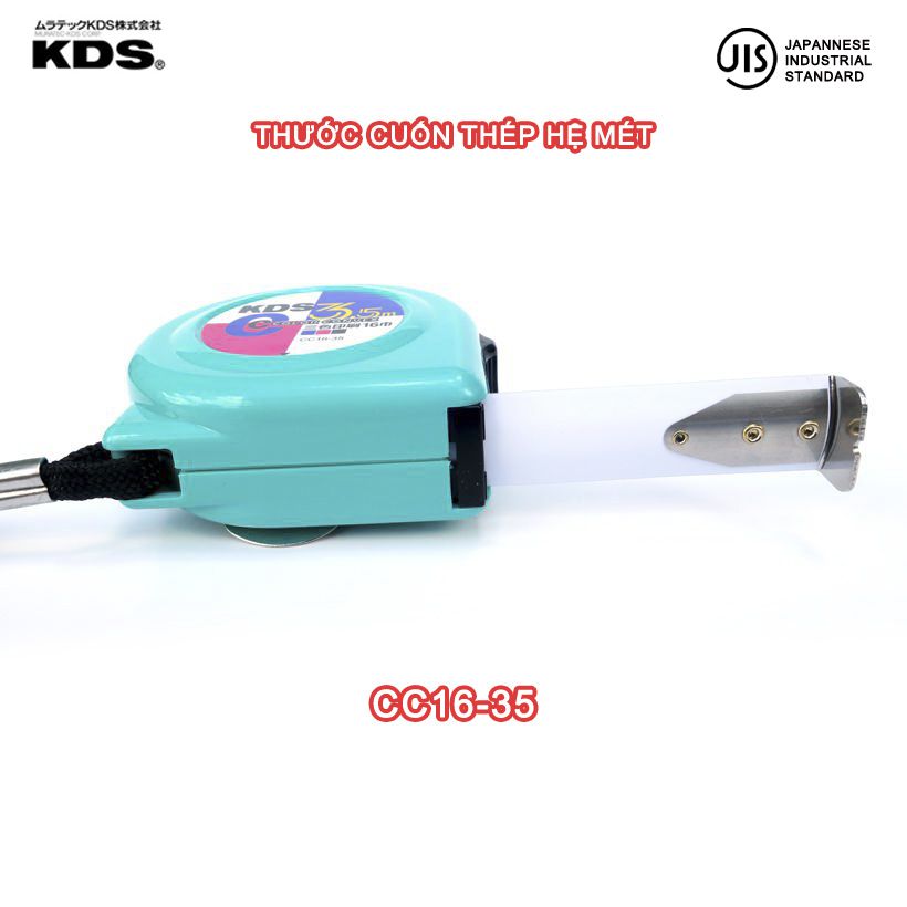 THƯỚC KÉO KDS CC - Thước cuốn thép 5.5m KDS CC19-55